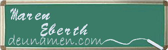 Maren Eberth Visitenkarte